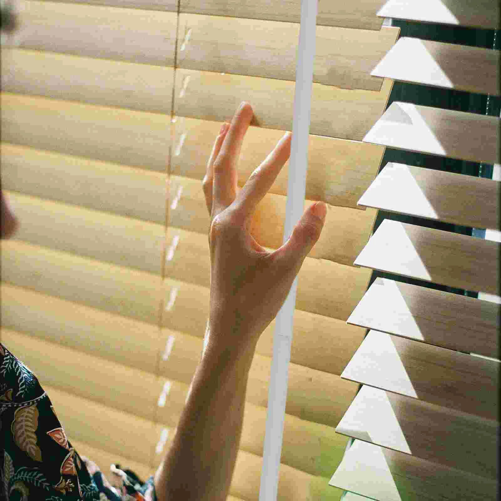 6pcs Blind Wand With Hook Vertical Blind Rod Stick Replacement Home Decor Tilt Rod Parts Curtain Decorative