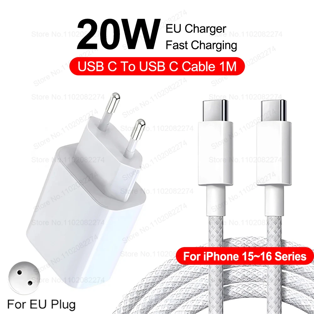 20W For iPhone 15-16
