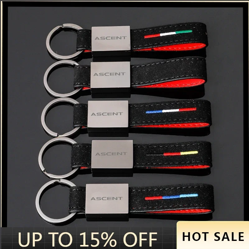 Portachiavi Auto In Pelle Scamosciata Per Subaru Ascent Emblem Ascent Brz Forester Impreza Xv Outback Sti Wrc Wrx Portachiavi Fibbia Accessori Auto