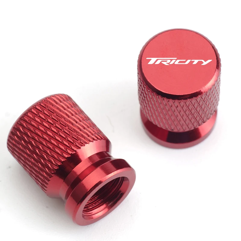 Premium CNC Aluminum Motorcycle Tire Valve Caps - Airtight & Dustproof Cover