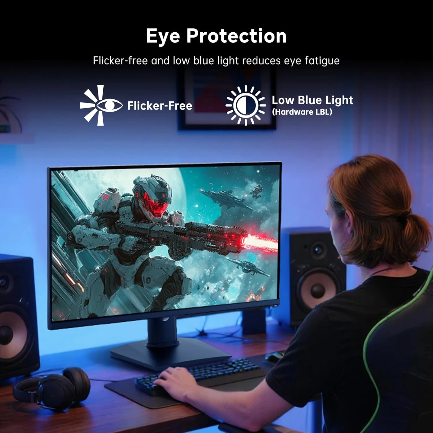 540Hz 380Hz 240Hz 고주사율 게이밍 PC 모니터 27인치 5K/4K/2K 프레임리스 100%sRGB 저블루라이트 LED LCD DP 데스크탑