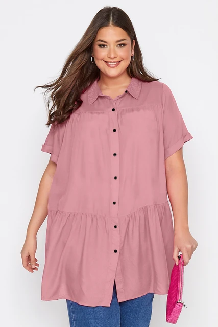 women's plus size smock tops