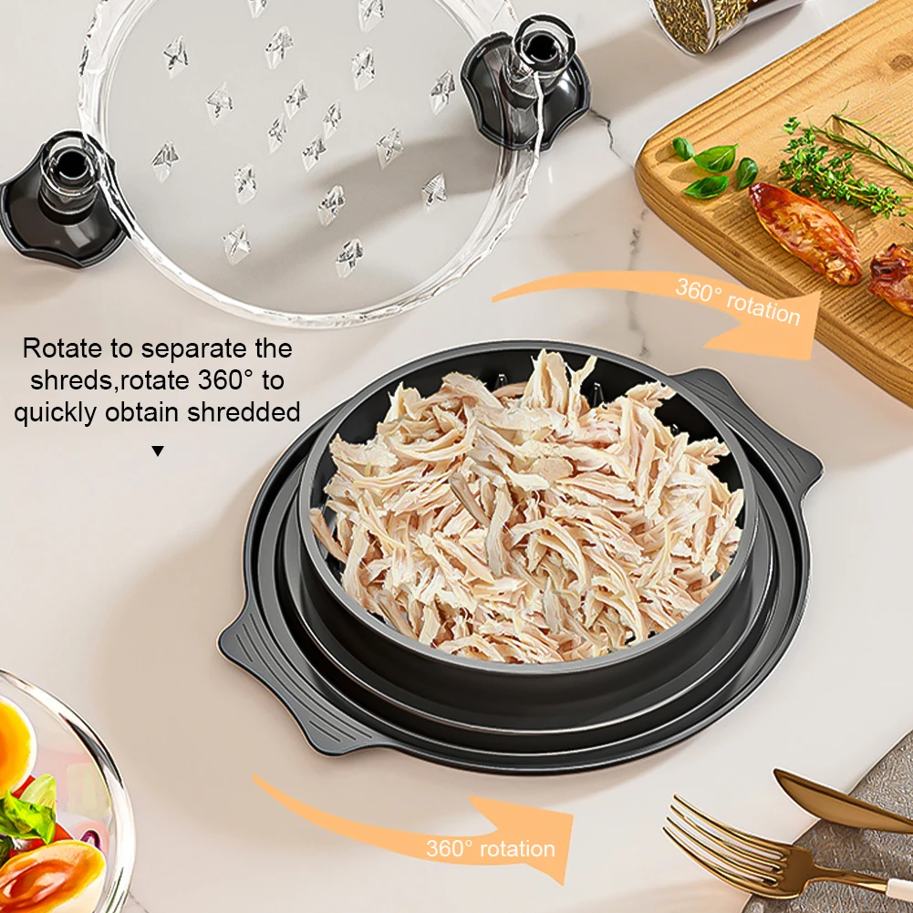 Shred Machine Better Than Bear Claws Meat Shredder for Pulled Pork Beef Cooked Chicken Vegetable Kitchen Tool Meat Grinders