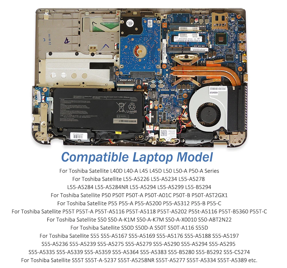 peças e acessórios para laptops