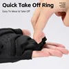 WEST BIKING Summer Mountain Bike Gloves Men's Cycling Fingerless Gloves Shock-Absorbing Palm Pad MTB Half Finger Enduro Gloves 5