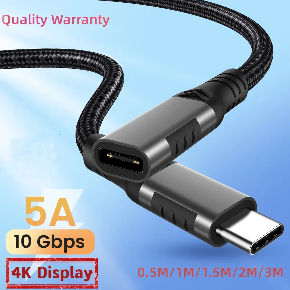 Фото Кабель-удлинитель USB 100 Gen2/10 Гбит/с, Вт/5 А №2
