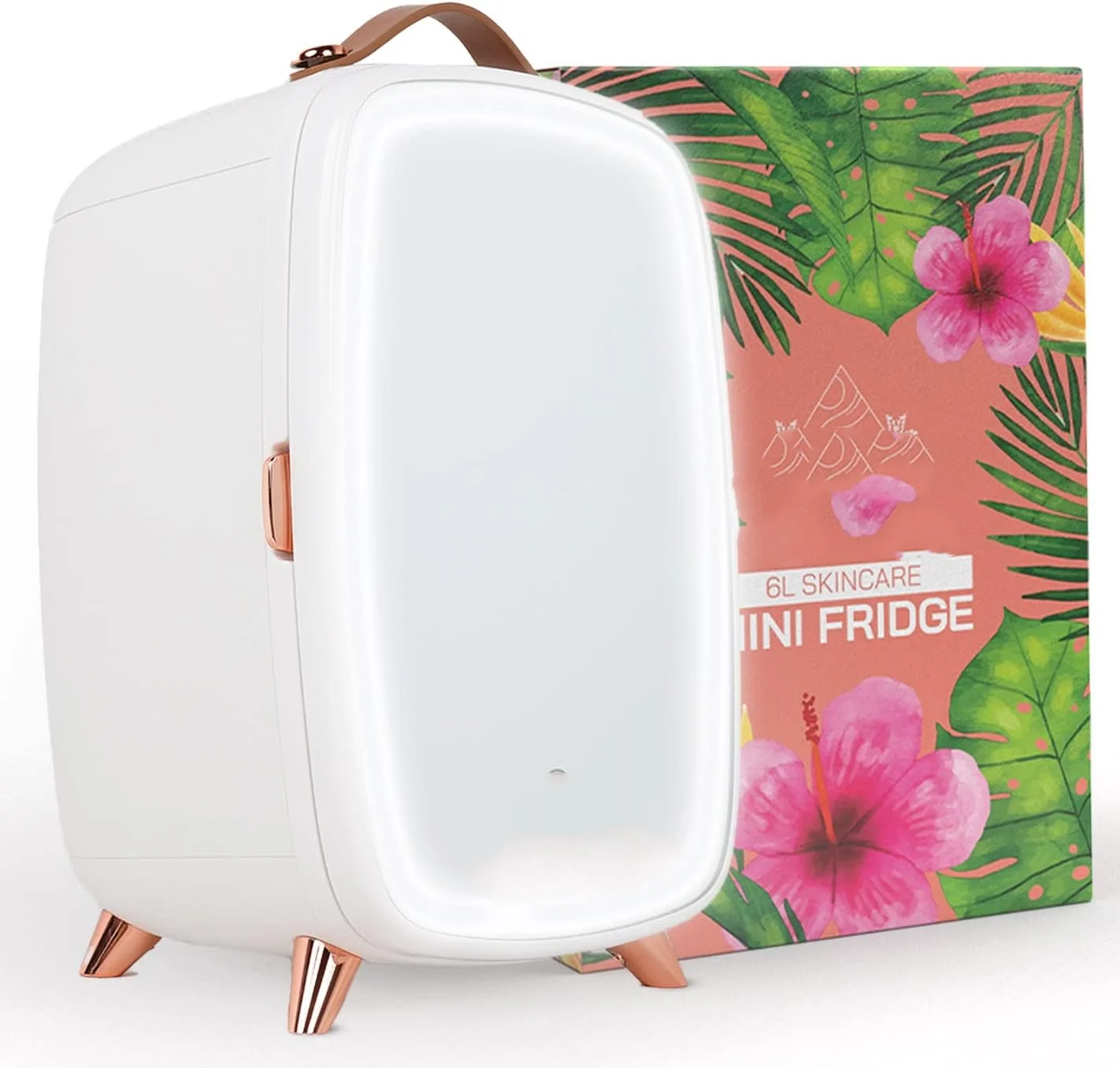 

Skincare Fridge, 6 Liter Cosmetic Beauty Fridge, Mini Makeup Fridge for Skin Care, Compact Makeup Fridge for Skincare Mini fridg