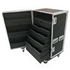5 Drawer Backline Tool Flightcase With Storage Compartment 1