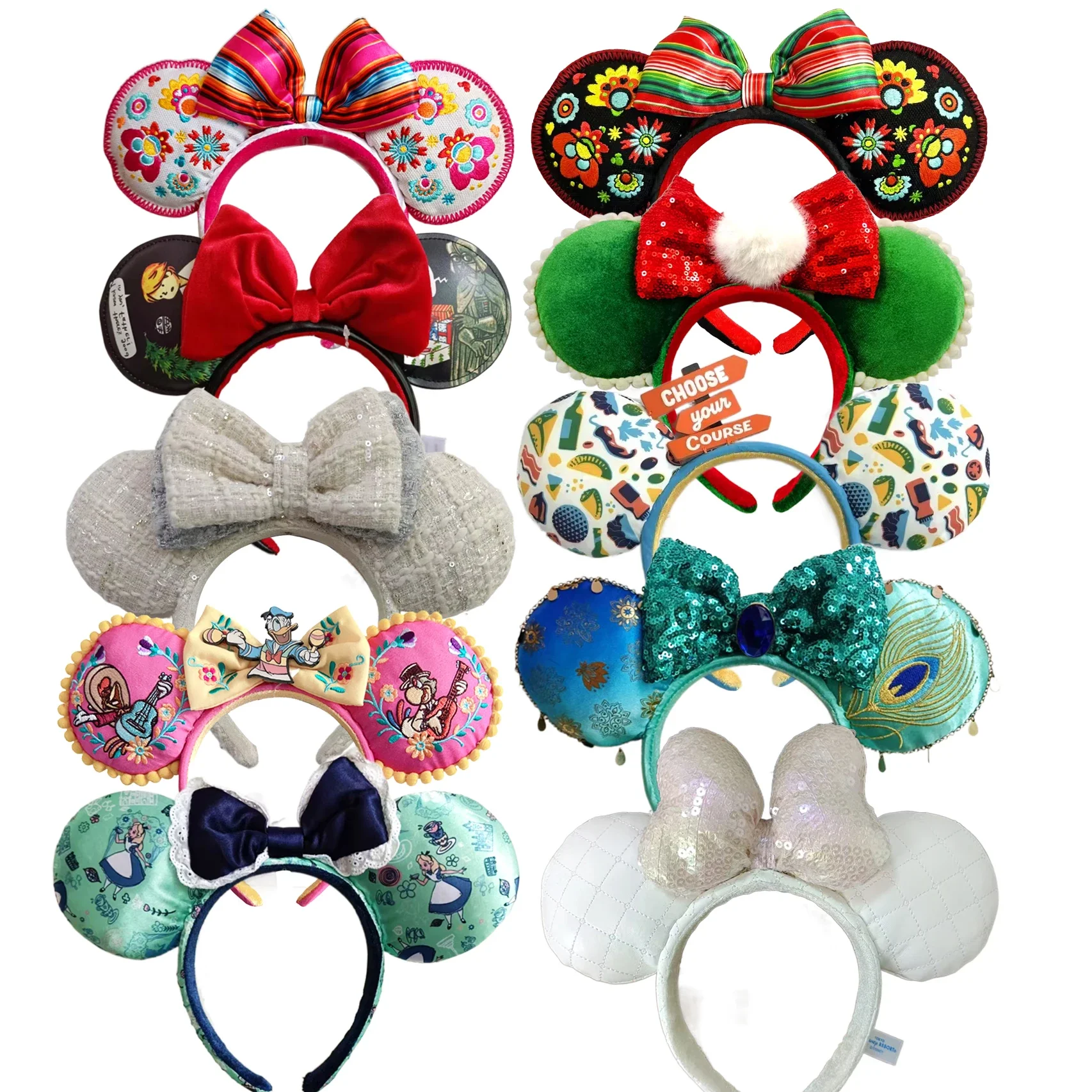 Disney Mickey Mouse Ohren-Stirnband für Erwachsene und Kinder, Cosplay-Haarband, perfekt für Party, Festival, Weihnachtsgeschenk