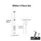 4pcs white set
