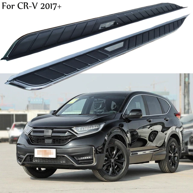 Set Running Boards Side Steps Skirts Aluminium+Accessoires fits