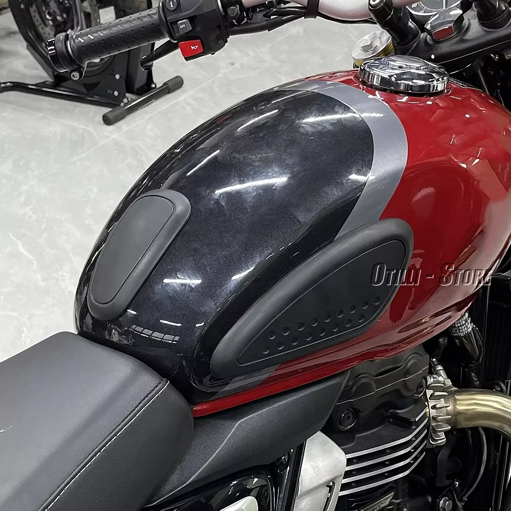 Enhanced Motorcycle Fuel Tank Pad - Anti-Scratch Rubber Protector Guard