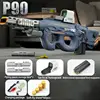 Automatic Toy Submachine Gun (P90) Electric EVA Soft Flyer Launcher High Speed Continuous Foam Blaster 4