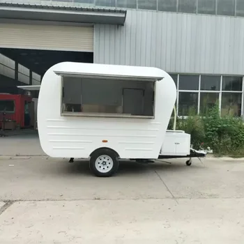 Fast Food Trailer Mobile Food Cart with Full Kitchen Equipment Portable for Street Food Business Owners Factory Direct Sales 1