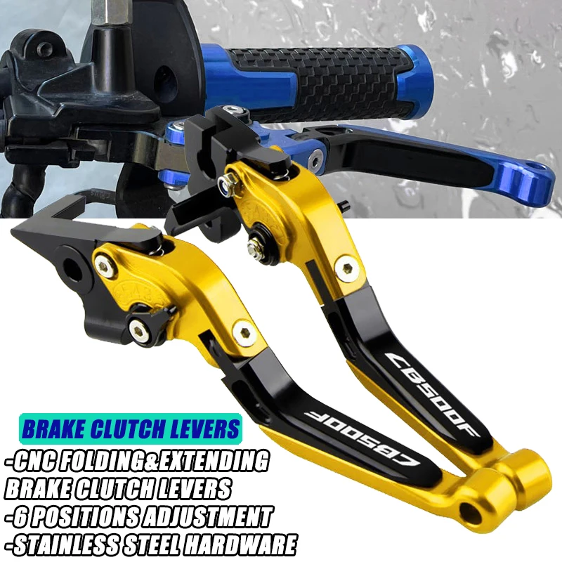 Fit Cb500F 2022-2023 Leve Frizione Per Cb 500 F Cb 500F Maniglie Freno Estensibili Pieghevoli