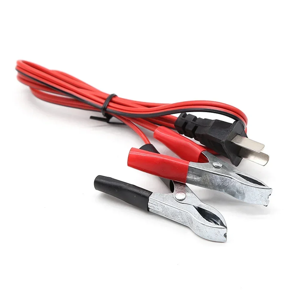 Versatile and Efficient Charging Solution for Gasoline Engine Batteries 1 5m/12V Cable with Clip Battery Cable and Plug