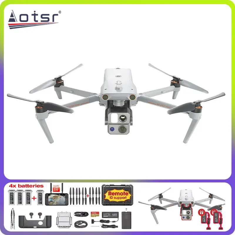 Новинка 2024, лазерный дальномер Autel Robotic Evo Max 4t /4n 8k Drone, дальномер Fly More Bundle с максимальным расстоянием полета 25 км