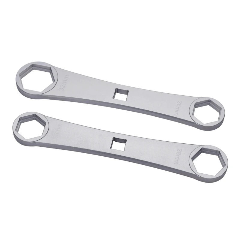 

Bike Suspension Fork Wrench Aluminum Alloy Top Spanner Remover Tool Dropship