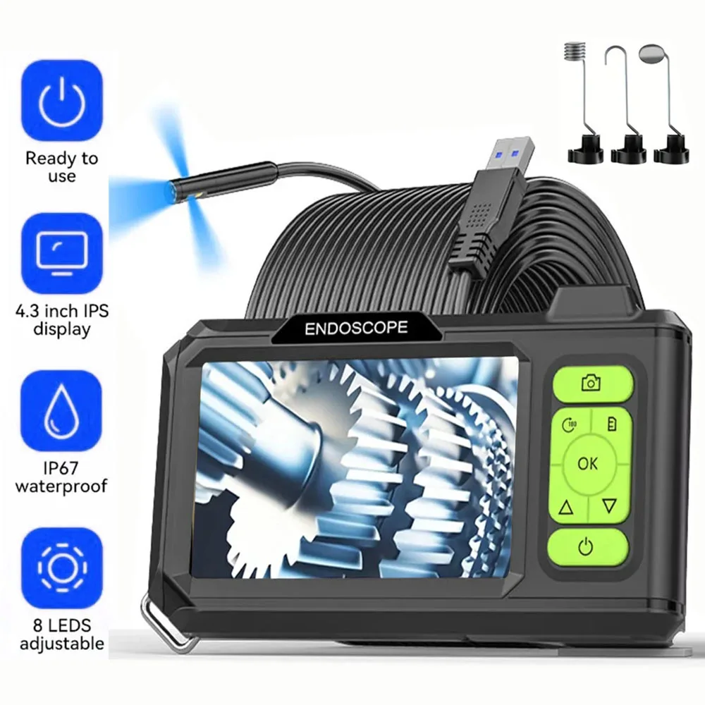 Industrial Endoscope Camera1080P Single Dual Triple Lens USB Car ...