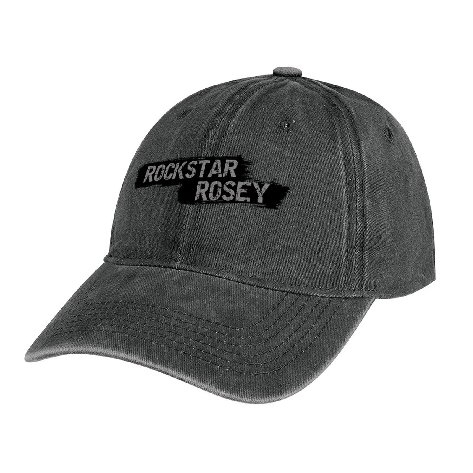 

Rockstar Rosey - Original Name Stamp Cowboy Hat Snap Back Hat Bobble Hat Big Size Boy Child Women's