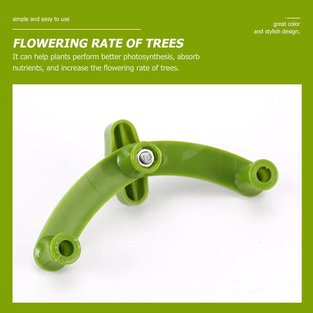 Branch Shaper Plant Stem Trainer Plant Fruit Spreader Bender Gardening Twig Clips Reusable Bending Fixed Clips 10 Pcs plant clips plastic plant clips plant stem support