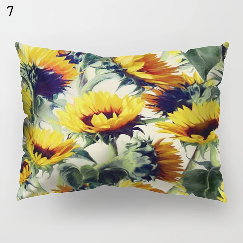 30x50cm Tropical Leaf Monstera Cushion Cover Polyester Throw Pillows Case Sofa Home Decorative Green Plants Print Pillowcase