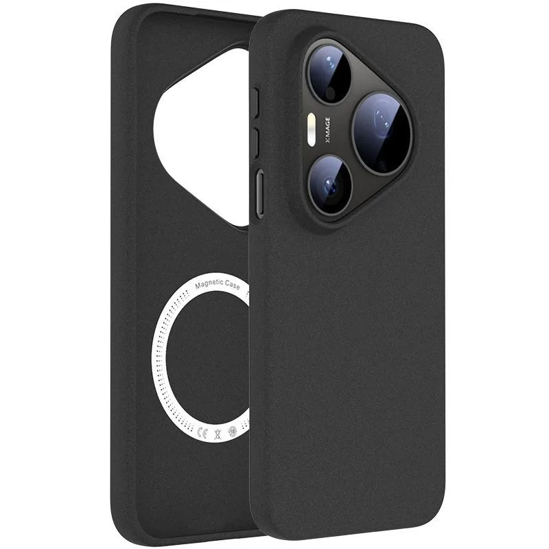 Magnetic Luxury Frosted Case with Built-in Wireless Charging Magnet