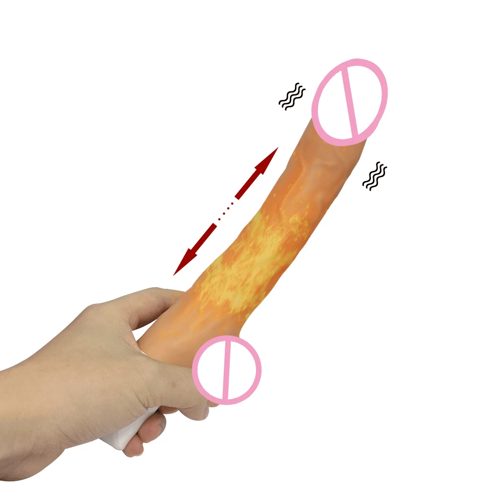 Automatic Thrusting Dildo G Spot Vibrator with Suction Cup Sex Toy for Women Adult Hand-Free Sex Fun Anal Vibrator for Orgasm