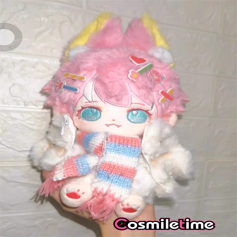 

Игрушечная плюшевая кукла Li Chun, розовая, персиковая, кролик, 20 см