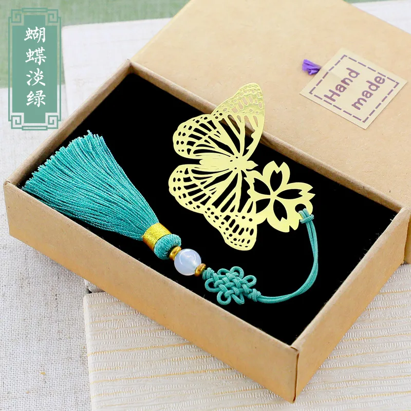 Metal Bookmark Bookmarks Stationery Supplies Retro Style Metal Brass Lotus etc Bookmark