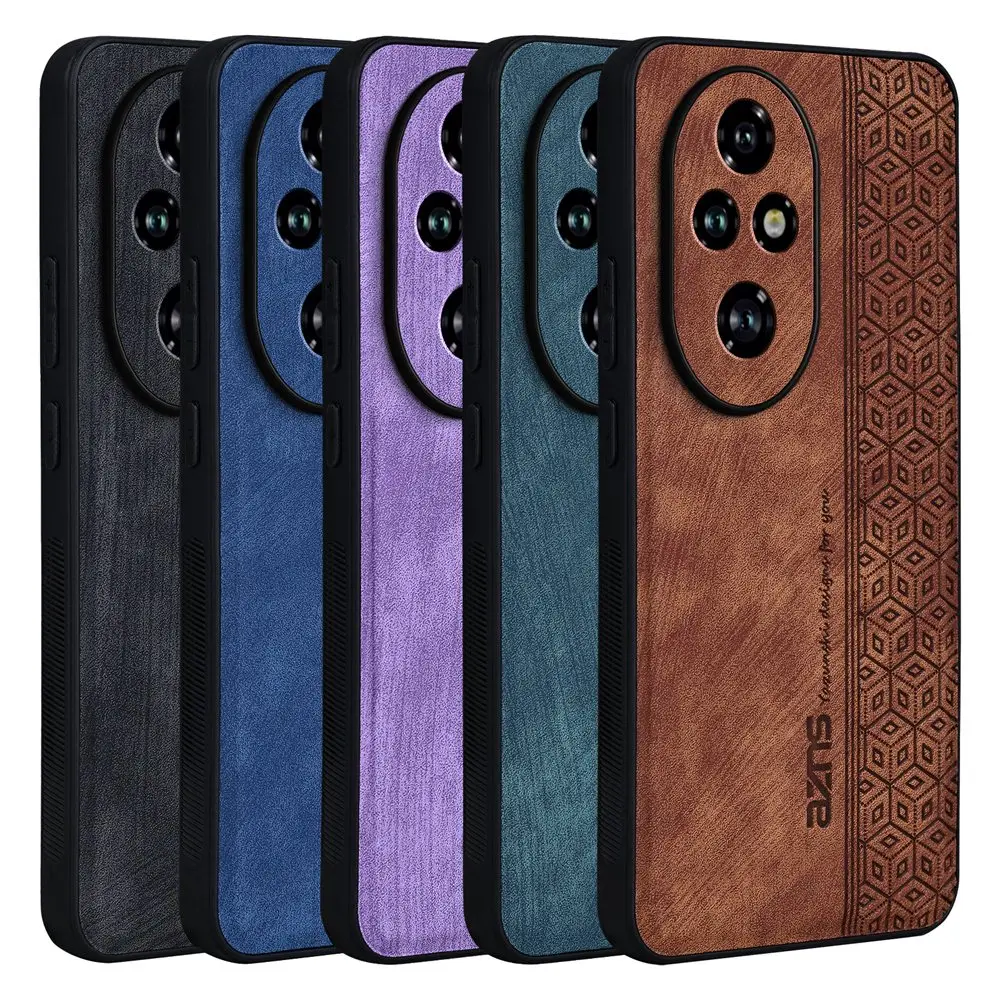 Premium Ultrathin Cube Pattern Leather Phone Case - Full Protection Cover