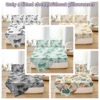 Kuup 1pcs Cartoon Butterfly Fitted Sheet Queen Size Mattress Cover With Elastic Band Bed Sheet Twin Full Size（No Pillowcases） 1