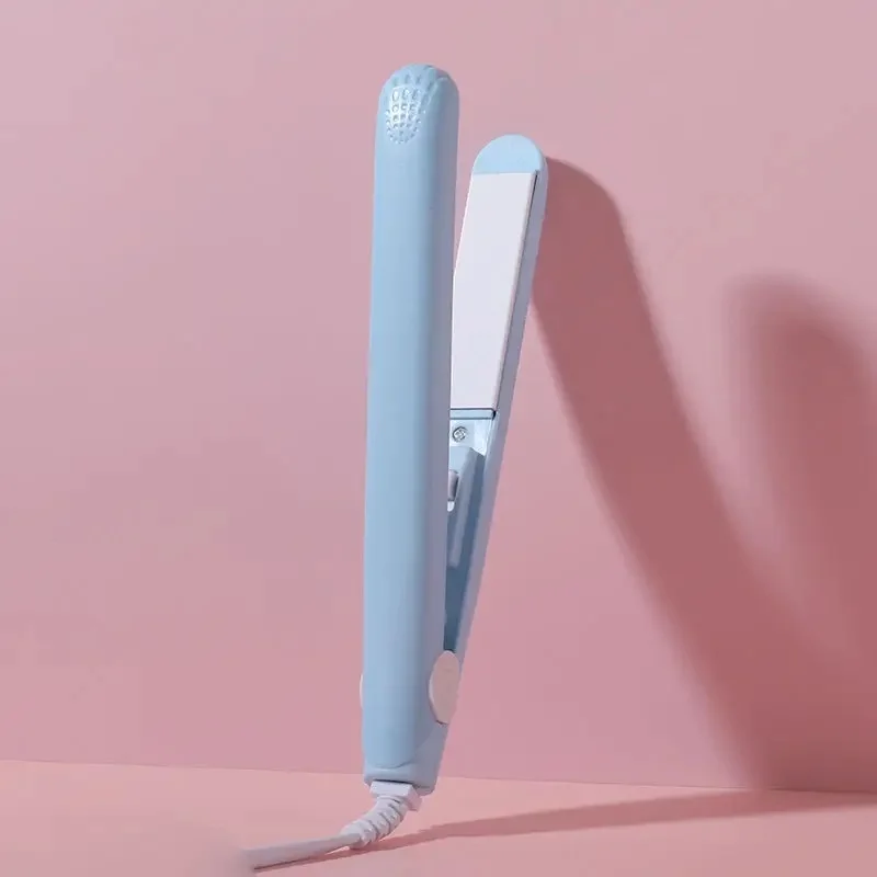 Blue straight hair + storage box