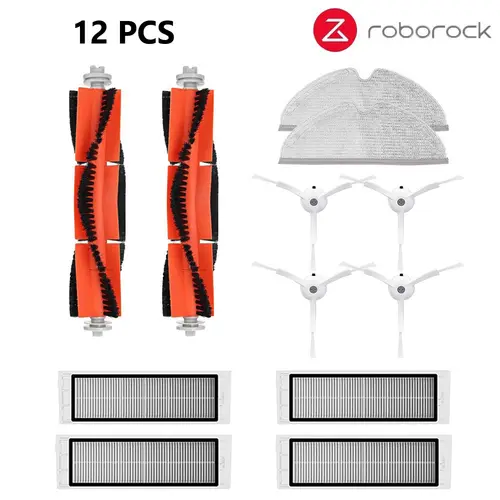 For Xiaomi 1 1S Roborock S5 S6 MAX S6 Pure Accessories Vacuum Cleaner Parts Washable Mop Cloth HEPA Filter Main Brush Side Brush - Image 11