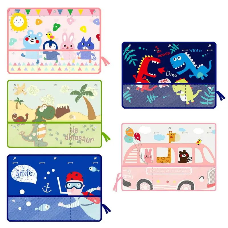 

Cartoon Foldable Large for Sun Shade Truck Car Windshield Visor Practical Bl