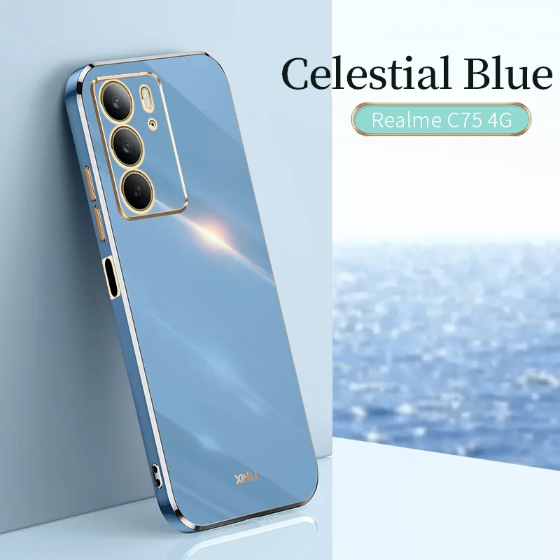 Premium 6D Plating Shockproof Silicone TPU Soft Matte Phone Case