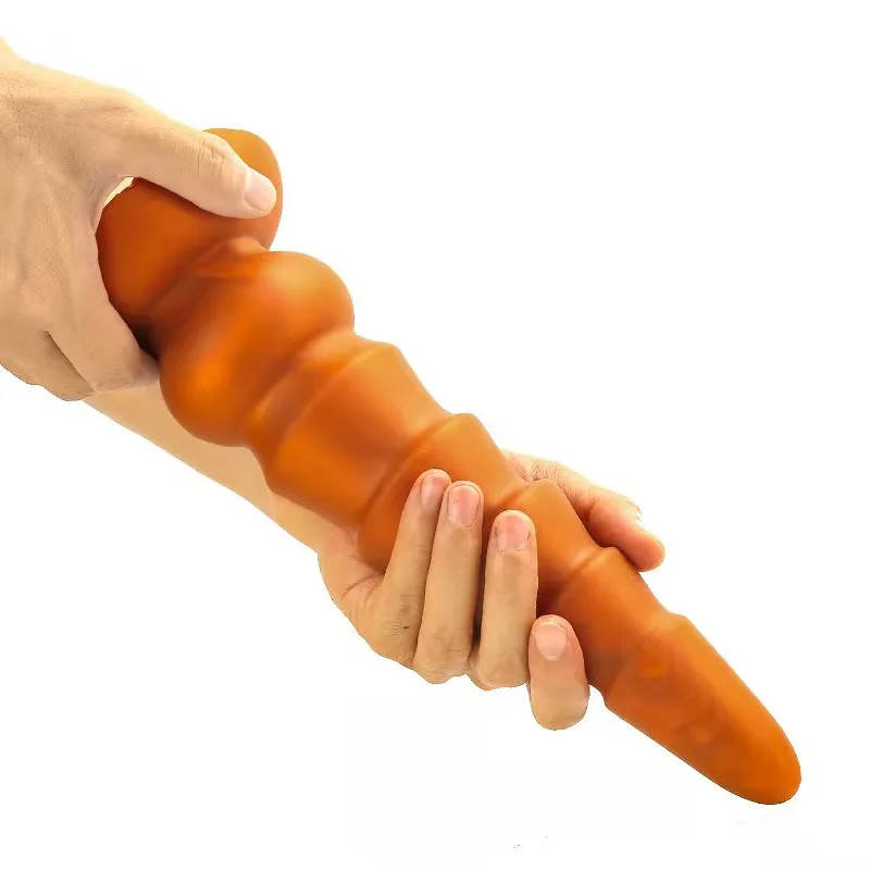 Enorme plug anale in silicone liquido Dildo Prodotto sessuale Big Butt Plug Dilatatore anale morbido Stimolare e An_voghion.com