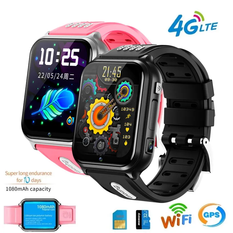 Смарт-часы H1/W5, 4G, GPS, Wi-Fi, Android 9,0