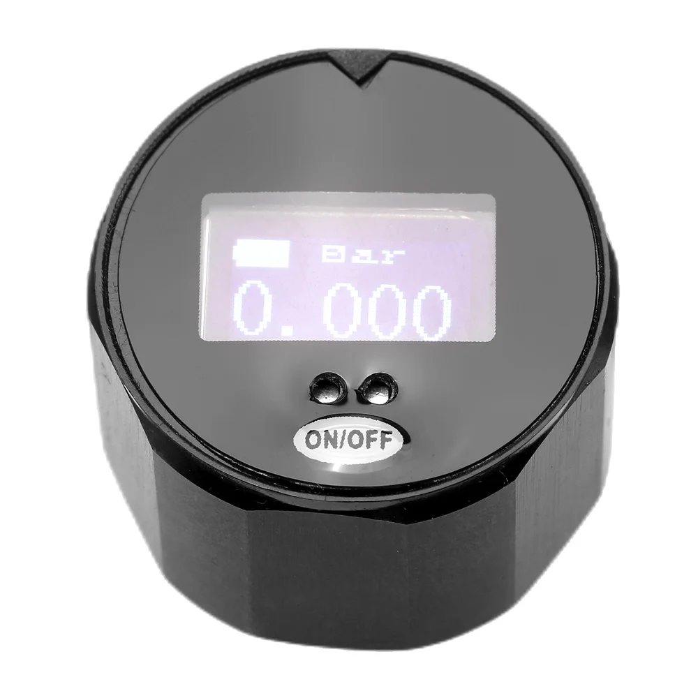 25mm Dial Digital Pressure Gauge 1'' Manometer 400Bar 6000PSI 1/8''BSP(G1/8'') M10 M8 Thread pressure vacuum gauge