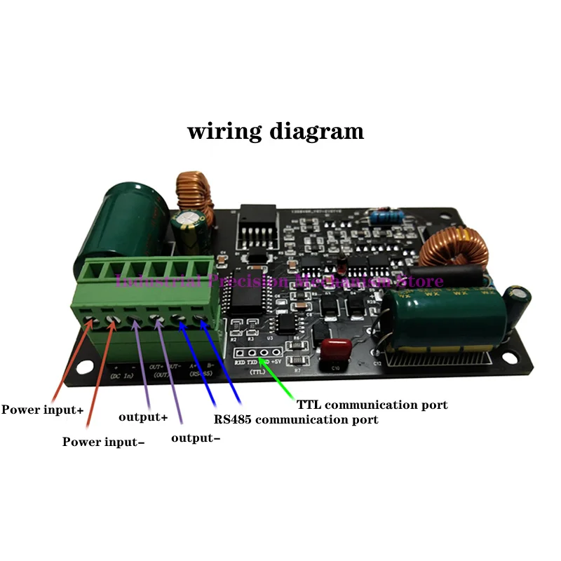

500mA high-precision RS485 constant flow control constant current power supply module, supply voltage 12V-45V