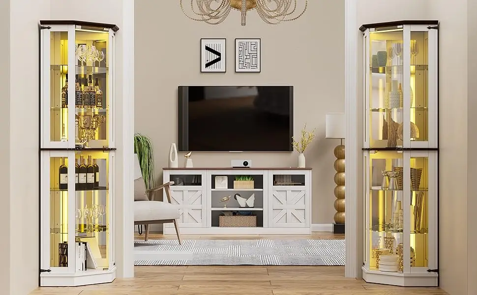 glass display cabinet