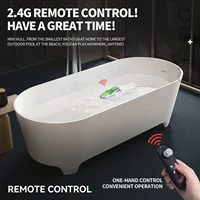 Mini Remote Controlled Boat Rc Stunt Boats 360 Degree Radio Remote Controlled Ship with Led Light Pool Water Toy Pool Toys Boys 2