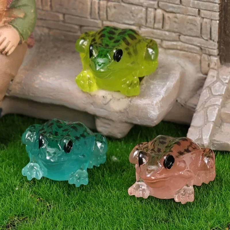 50 Mini-Frosch-Figuren Aus Harz – Je 1,5 X 1,7 Cm, Grün, Für Garten-Deko, Puppenhaus & DIY-Projekte