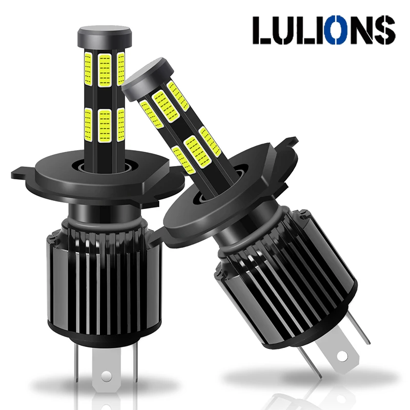 Lulions-1-2pcs-H4-Led-Headlight-360degree-Car-Motorcycle-Headlights ...