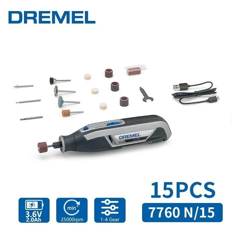 Dremel 8240 Wireless Angle Grinder Battery Powered Cordless Rotary Tool  Dremel Complete Kit For Sanding Cutting Carving - AliExpress