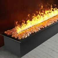 Встроенные камины с имитацией пламени, ультратонкая домашняя подставка для телевизора, увлажнитель, искусственный пожарный электрический камин, украшение для гостиной — изображение 3