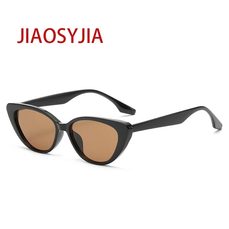 

JIAOSYJIA Casual Plain Cat Eye Retro Sunglasses Summer Fashion Retro Shades Sunglasses Hip-hop Aesthetic Shades Eyewear JS1023