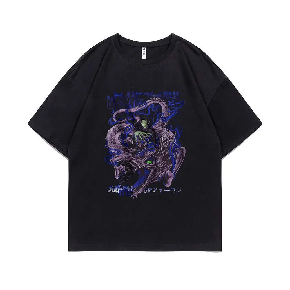 

Japanese Anime Jujutsu Kaisen Geto Suguru Graphic Print T-shirts Men Women Cartoon Hip Hop Fashion Tshirt Male Oversized T Shirt