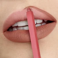 1pc Matte Lip Liner Pen, High Pigment & Waterproof, Versatile Mixed Colors, Suitable For All Skin Types 1