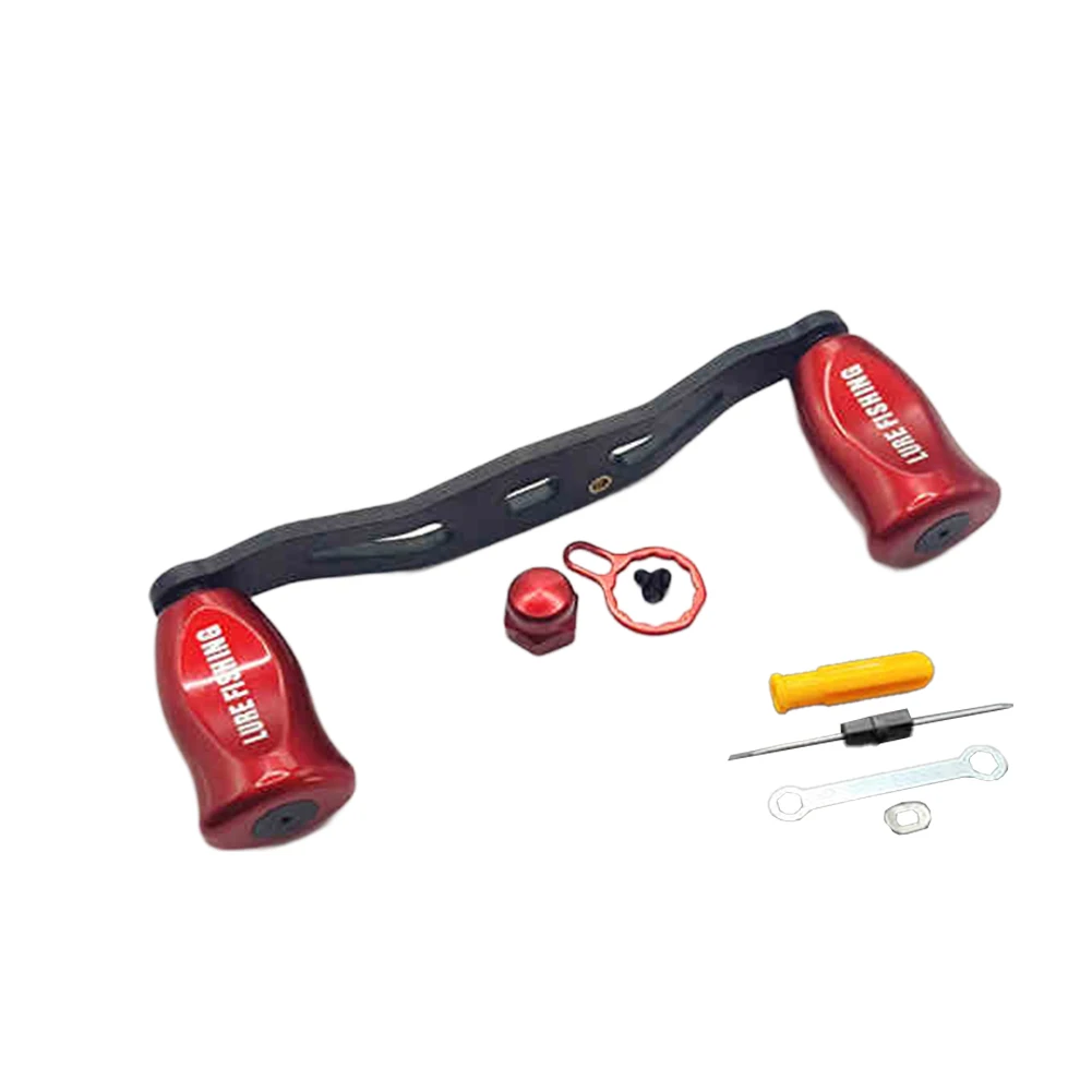 1 Set Rocker For-Arm Drop Wheel Carbon Fiber Rocker Grip Modified Dawa Spider 80 FOR Alpha Carbon Shake Handle Parts